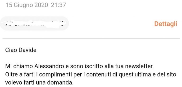 RECENSIONE DI ALESSANDRO